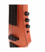 NS Design CR4 Violin 4-string Electric Violin - Amber - Image 4